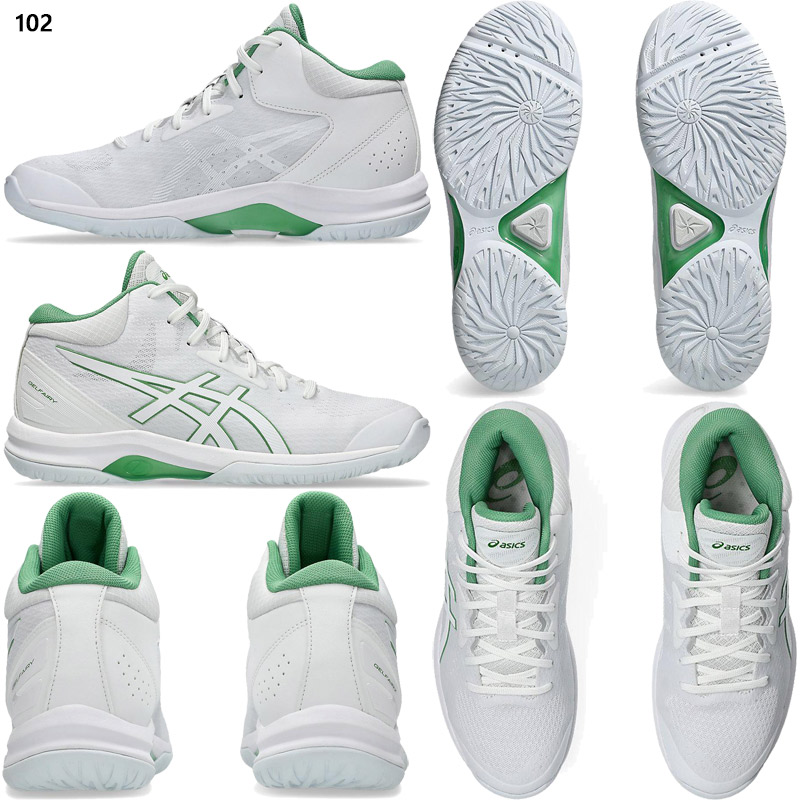  Asics женский LADY GELFAIRY 9reti гель fea Lee обувь обувь баскетбол баскетбол bashu состязание часть . шнур mid cut 1062A007
