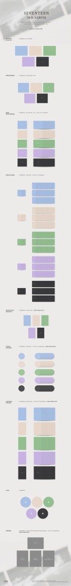 [ peace translation |CD]SEVENTEEN An Ode 2 : Fear 3RD FULL seven tea n regular 3 compilation [ first arrival poster | Revue . life photograph 5 sheets | free shipping ]