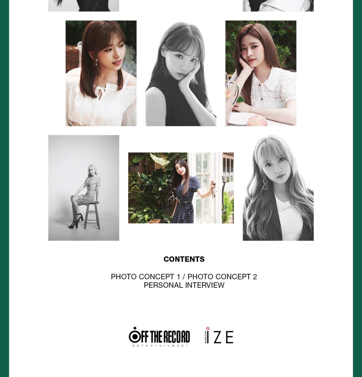 IZ*ONE PHOTOBOOK ONEDAY IZONE ONE DAY photoalbum I z one photo book [| Revue . life photograph 5 sheets | courier service ]