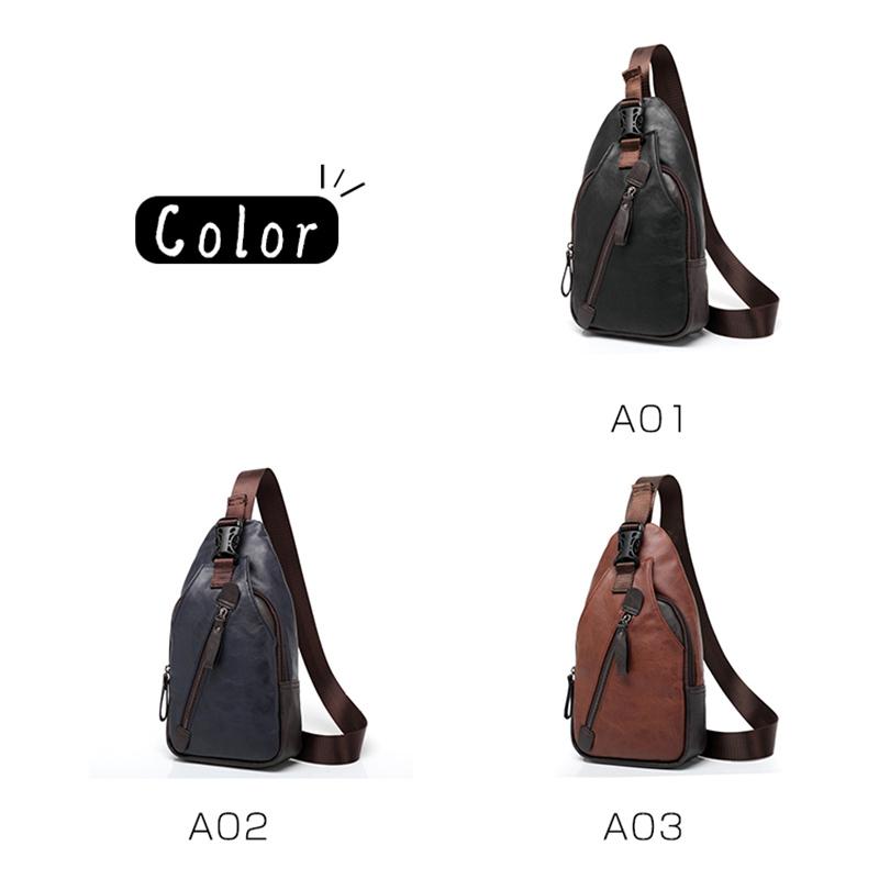  shoulder bag bag men's shoulder .. commuting bag PU leather bag man one shoulder diagonal .. leather casual outdoor body bag 