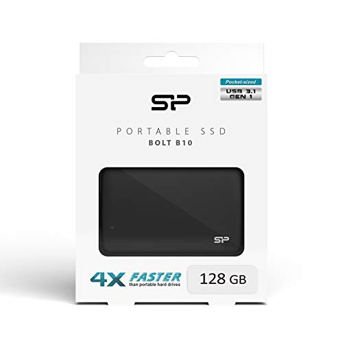 USB3.0 portable SSD SP128GBPSDB10SBK 128GB