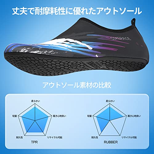 [SIXSPACE] морской обувь мужской вода обувь женский пляжные сандалии вода суша обе для aqua обувь для мужчин и женщин мягкость супер-легкий вентиляция складывать ..