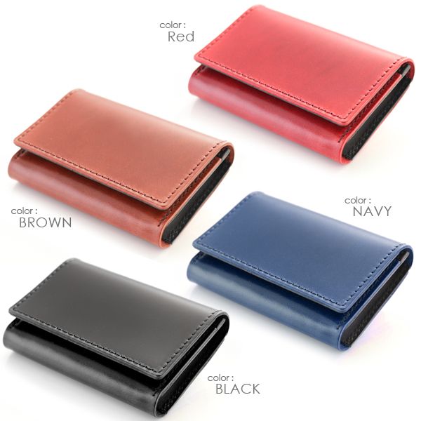 名刺入れ レディース 本革 コードバン 栃木レザー カードケース Mcc 1 Maniera Mcc 1 財布 バッグ クレリア 通販 Yahoo ショッピング