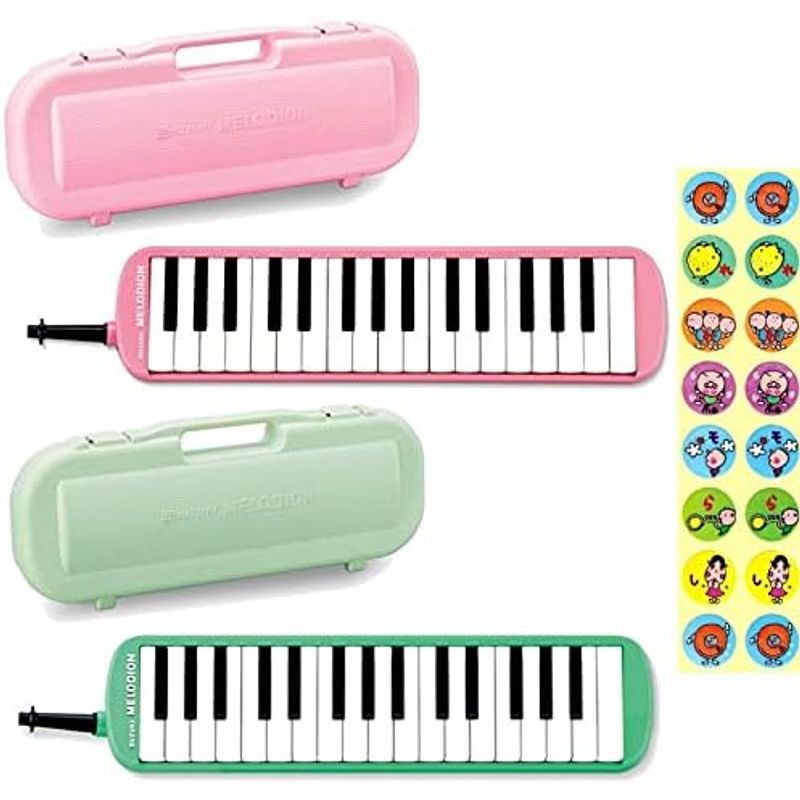  музыкальные инструменты 20 шт. комплект doremi наклейка есть SUZUKI Suzuki MXA-32G / MXA-32P мелодия on 32 ключ мелодика / зеленый 17 шт. 
