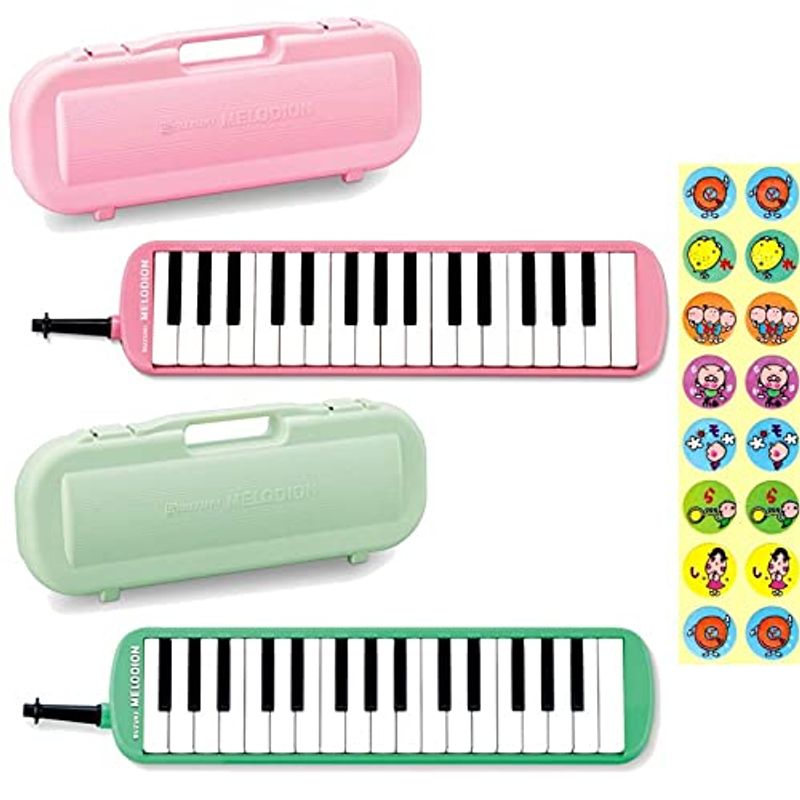  музыкальные инструменты 20 шт. комплект doremi наклейка есть SUZUKI Suzuki MXA-32G / MXA-32P мелодия on 32 ключ мелодика / зеленый 12 шт. 