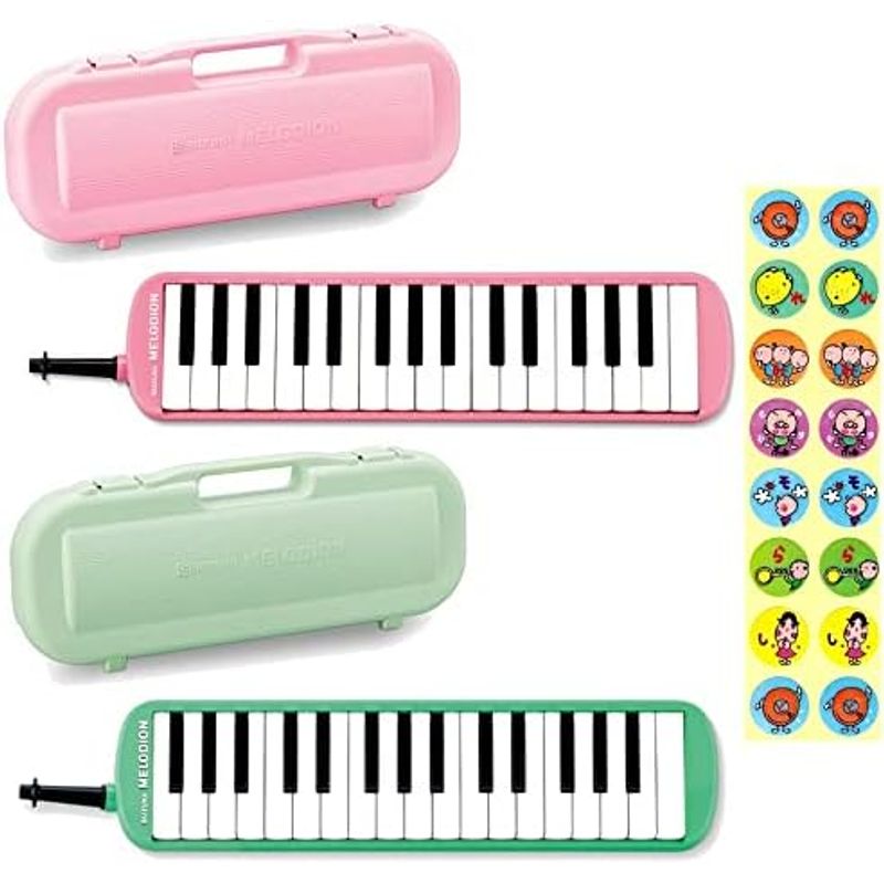  клавишные инструменты 20 шт. комплект doremi наклейка есть SUZUKI Suzuki MXA-32G / MXA-32P мелодия on 32 ключ мелодика / зеленый 11 шт. 