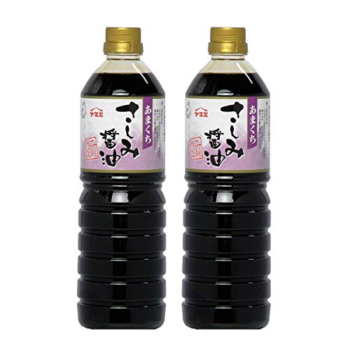 ヤマエ食品 本醸造甘口さしみ醤油 ペットボトル 1L × 2本の商品画像