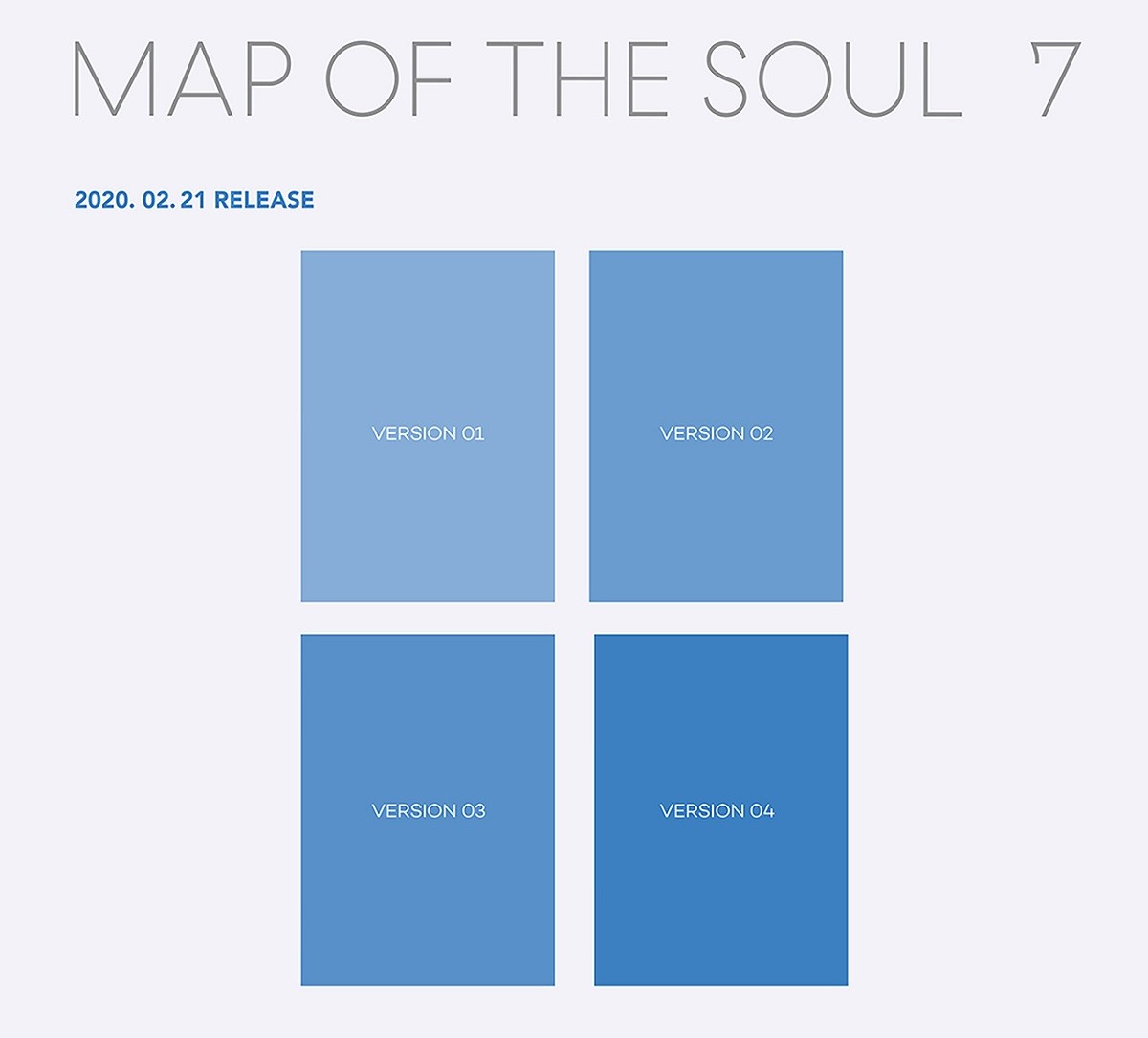 [4 kind set ][ peace translation selection ]BTS MAP OF THE SOUL 7 bulletproof boy . seven van tongue [ Revue . store privilege ]