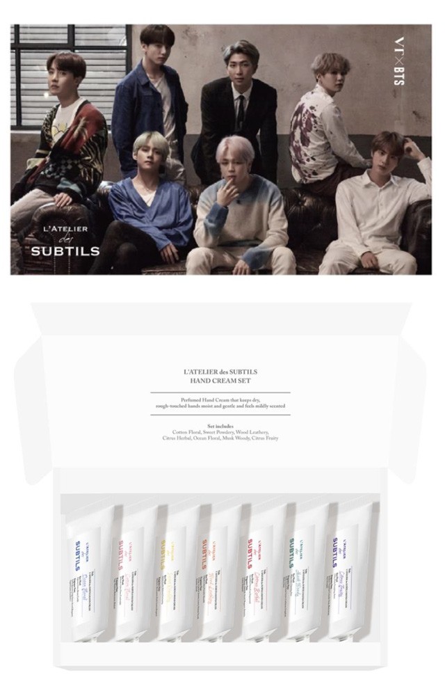 7 kind set HANDCREAM [NEW! VT X BTS] L'ATELIER pt2 1 next reservation 