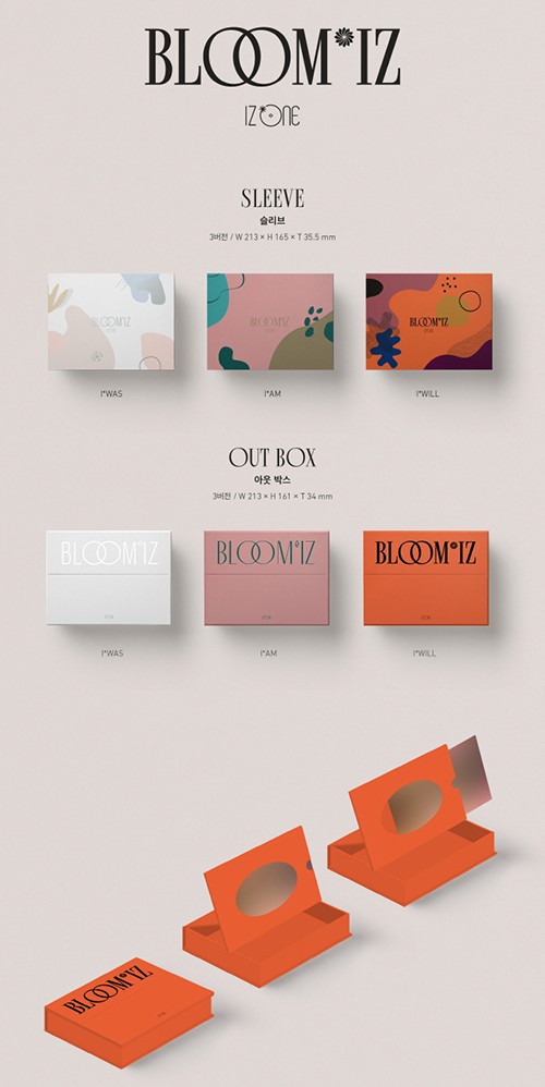  the first times poster 1 sheets circle .. shipping 3 kind set (CD3 kind ) IZONE regular 1 compilation [BLOOM*IZ] Korea music chart ..1 next reservation I z one free shipping 