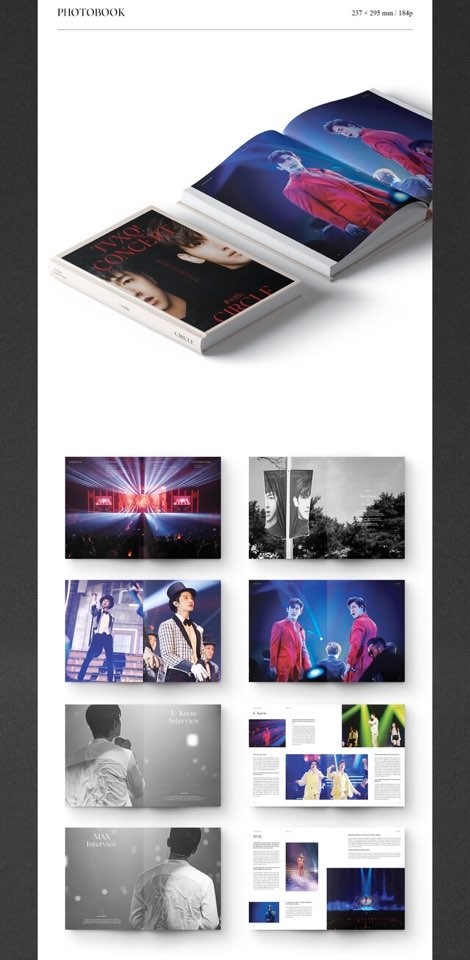 TVXQ Tohoshinki CONCERT -CIRCLE- #with CONCERT PHOTO BOOK / Japan domestic delivery /1 next reservation 