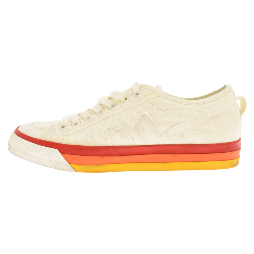 adidas NIZZA PRIDE（2019） EF2319 （オフホワイト/オフホワイト/オフホワイト） adidas Originals NIZZA メンズスニーカーの商品画像