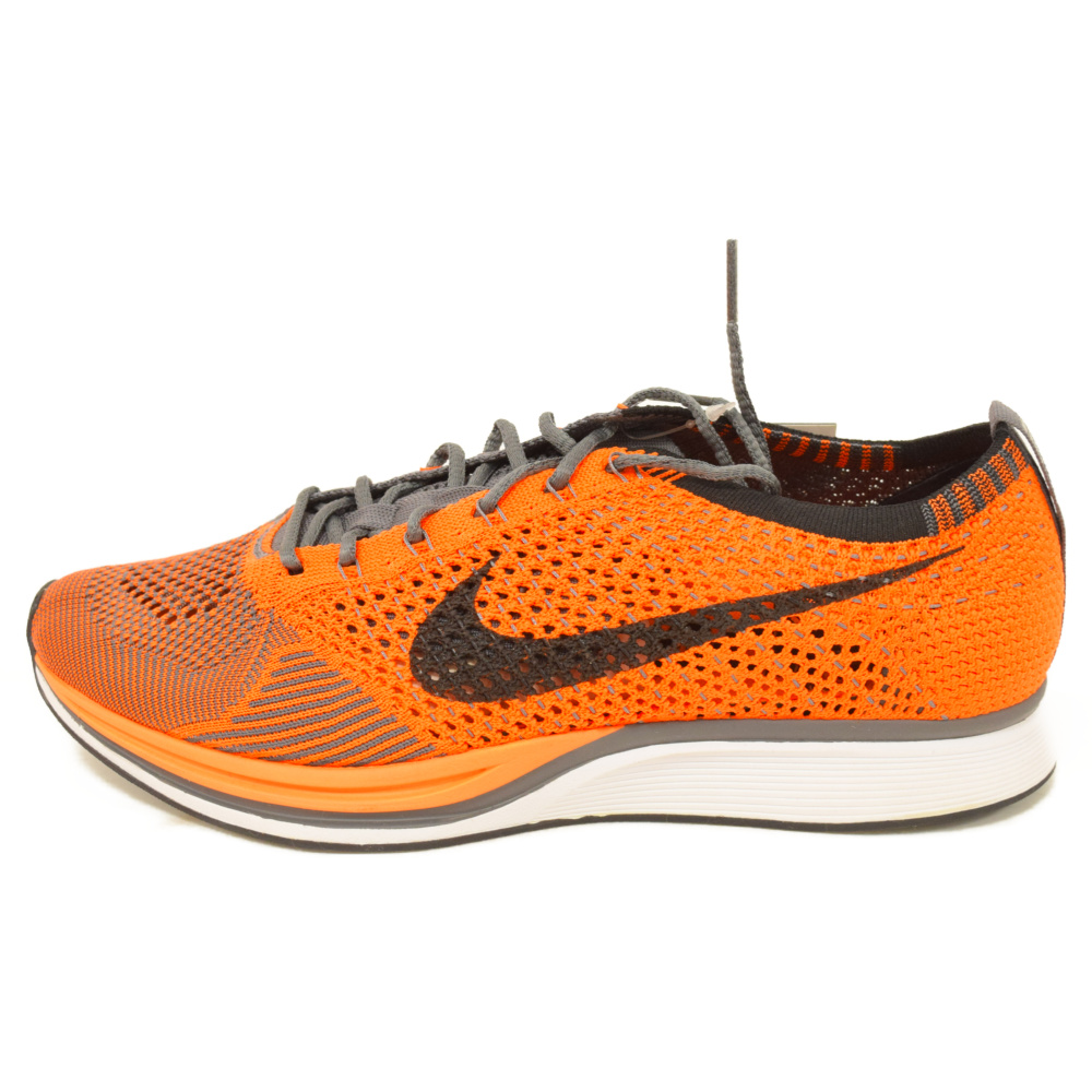 NIKE FLYKNIT RACER "TOTAL ORANGE"（2012） 526628-810 （トータルオレンジ/ホワイト/ダークグレー） メンズスニーカーの商品画像