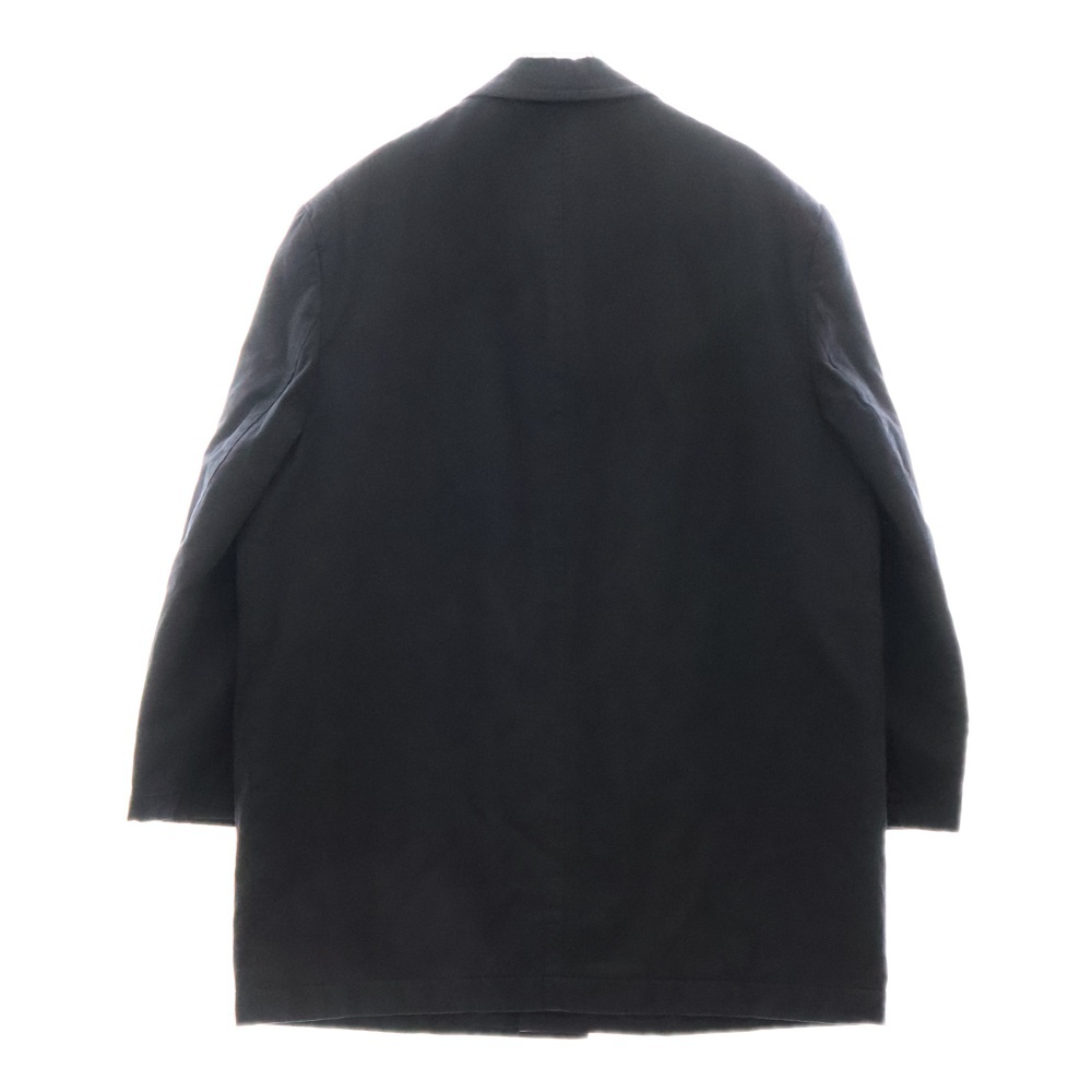 COMME des GARCONS HOMME PLUS Comme des Garcons Homme pryus90S AD1991 стеганое полотно внутренний пальто с отложным воротником темно-синий PC050030