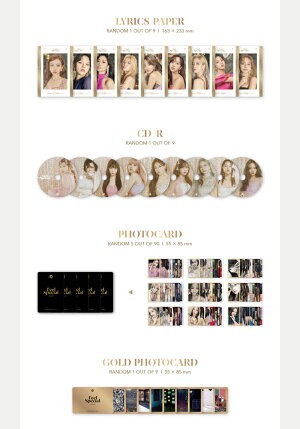 TWICE (tuwa chair )-THE 8TH MINI ALBUM [Feel Special ] all 3 kind middle 1 kind Random 