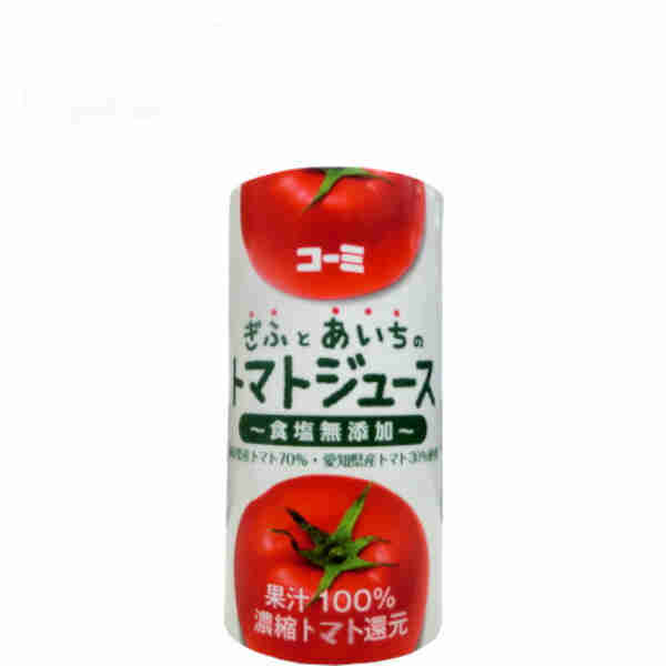 コーミ ぎふとあいちのトマトジュース 125ml×36本 カートカン 野菜ジュースの商品画像