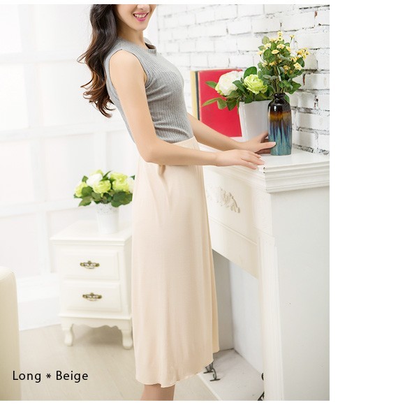  lady's pechi coat long maxi Short inner underwear simple pechi pants skirt .. measures prevention nq2620