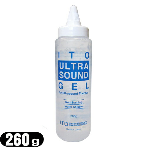. wistaria super short wave corporation male teoto long V accessory therapia for gel Ultra sound gel (ITO ULTRASOUND GEL)260g ( ultrasound coupler gel ) [ that day shipping ]