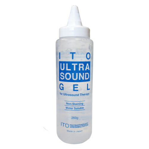 . wistaria super short wave corporation male teoto long V accessory therapia for gel Ultra sound gel (ITO ULTRASOUND GEL)260g ( ultrasound coupler gel ) [ that day shipping ]