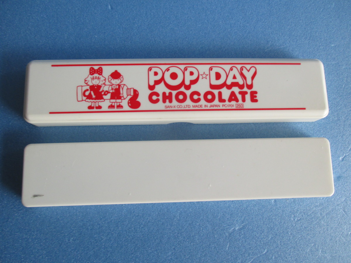 SAN-X POPDAY CHOCOLATE кисть inserting pop tei шоколад [ не использовался товар ]