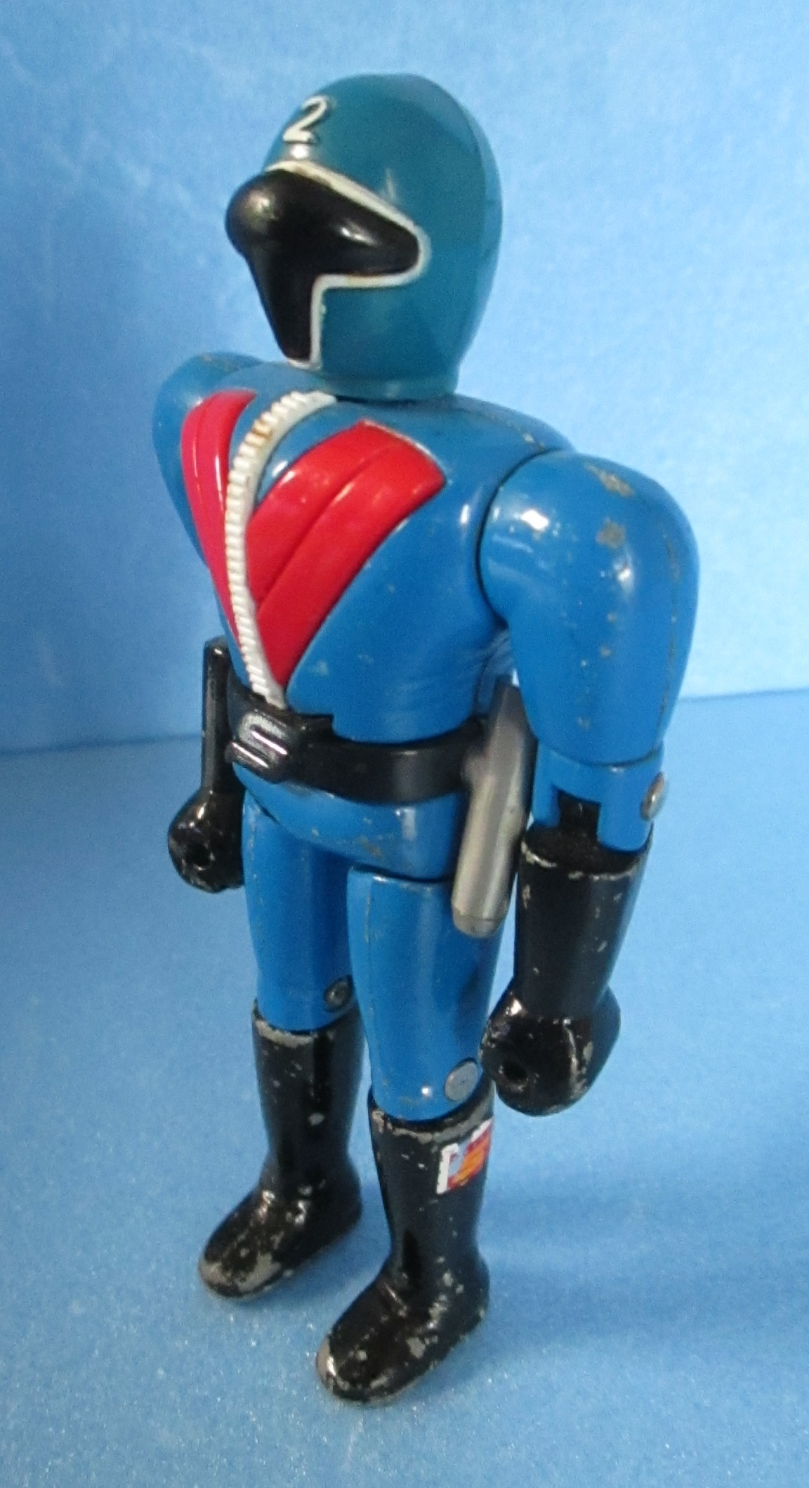  мак голубой Ranger Chogokin фигурка Himitsu Sentai Goranger [ б/у товар * Junk ]
