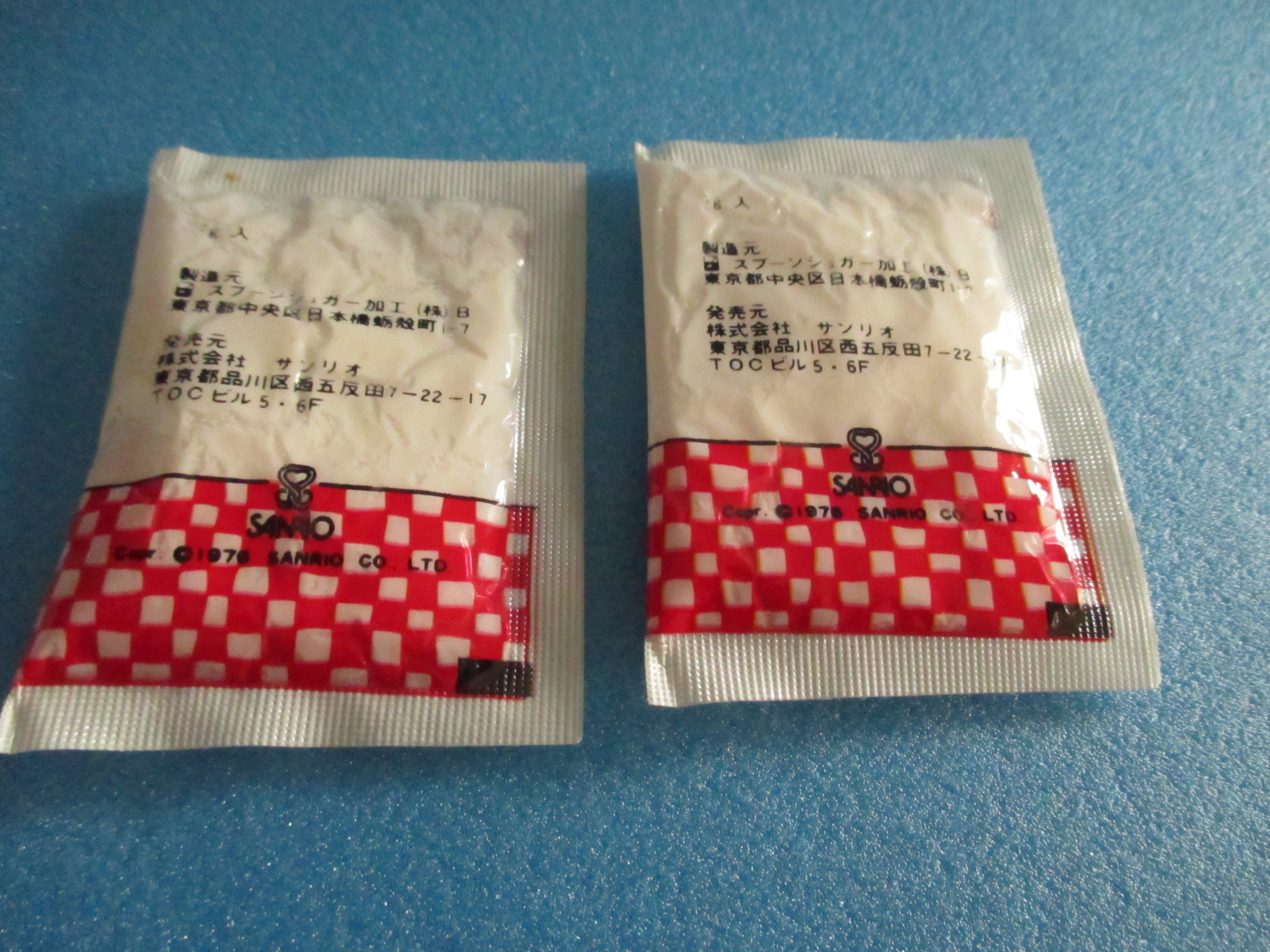  Sanrio pa чай &jimi- сахар shuga-2 пакет 1976[ б/у товар ]Patty &amp; Jimmy