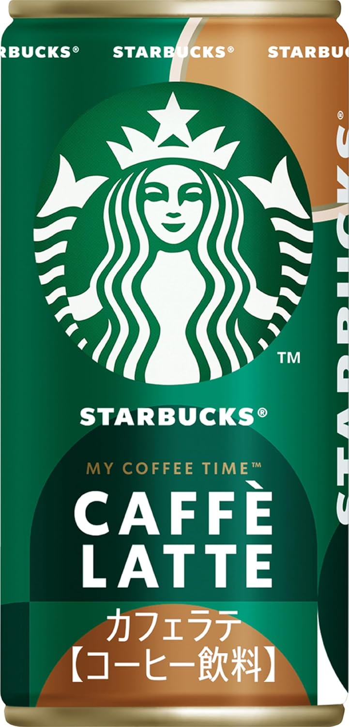 [30шт.@] жестяная банка кофе Starbucks Cafe Latte 185g ×30шт.@×1 коробка Suntory старт ba..