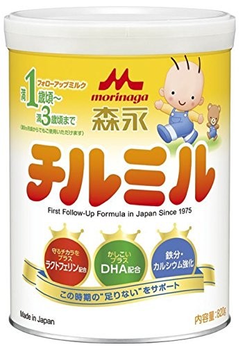 森永乳業 チルミル 大缶 820g 1缶 粉ミルク（ベビー用）の商品画像