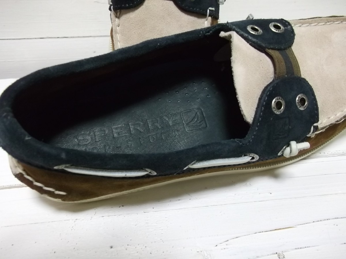  верх носорог da- натуральная кожа кожа замша deck shoes язык темно-синий мужской SPERRY TOP SIDER 010