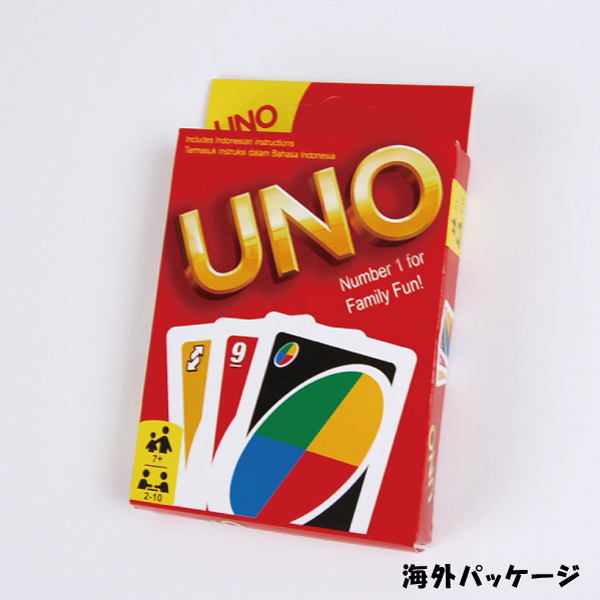 [ mail service shipping ( outside fixed form )]UNO card game unouno English package present 