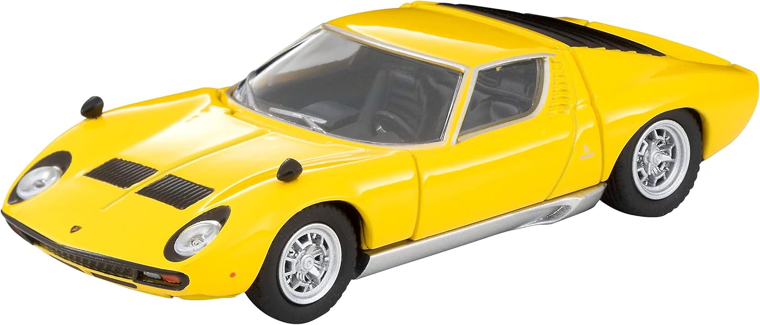 トミーテック LV ランボルギーニ ミウラ SV （黄） （1/64スケール