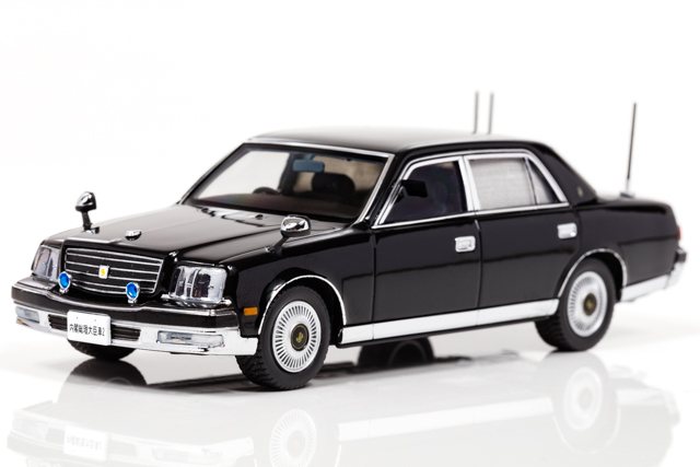 ヒコセブン トヨタ センチュリー （GZG50） 2007 日本国内閣総理大臣専用車 （1/43スケール RAIS H7430705） おもちゃのミニカーの商品画像