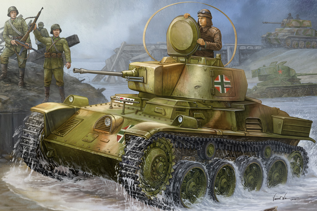 ホビーボス ハンガリー軽戦車 38M トルディI（A20）（1/35スケール ファイティングヴィークル 82477） ミリタリー模型の商品画像