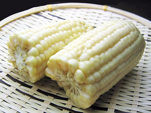  white corn (L size )×10ps.@ Hokkaido production shipping time :8~9 month ( pure white white chocolate )
