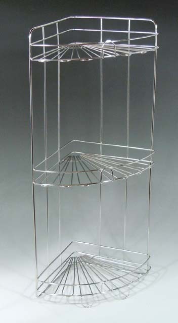 シミズ ステンレス バスコーナー 3段 SHIMIZU 浴室ラックの商品画像