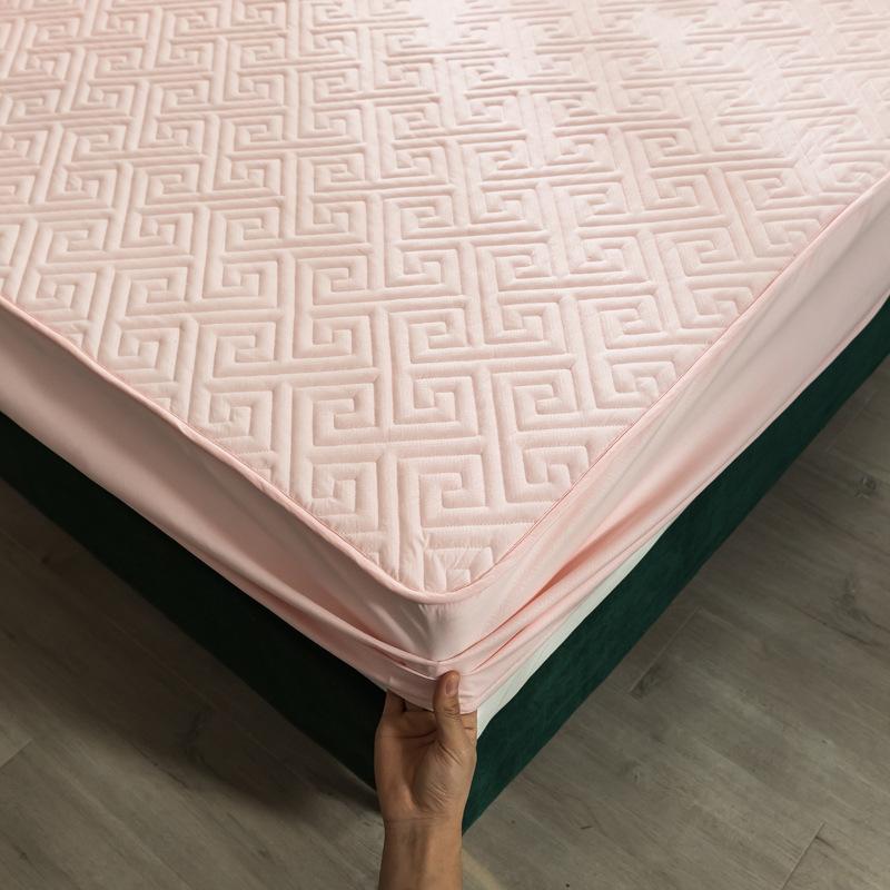  хлопок bed простыня box простыня широкий King накладка в одном корпусе box простыня Monotone покрывало уход простыня матрас футон ... всесезонный наматрасник 