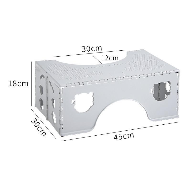  туалет стремянка складной стремянка ребенок туалет тренировка пассажирский стремянка вспомогательный стульчак подножка подставка для ног взрослый предотвращение скольжения уборная многофункциональный перевозка место хранения удобный 