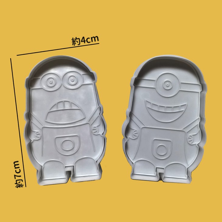 【送料無料】 MINIONS ミニオンズ クッキー型 モールド 2種セット / お菓子作り クッキー ビスケット ホットケーキ パンケーキ 抜き型 / お弁当作り サンドイッチ おにぎり 型抜き ( デコ弁 ・ キャラ弁 ) / minion ミニオン