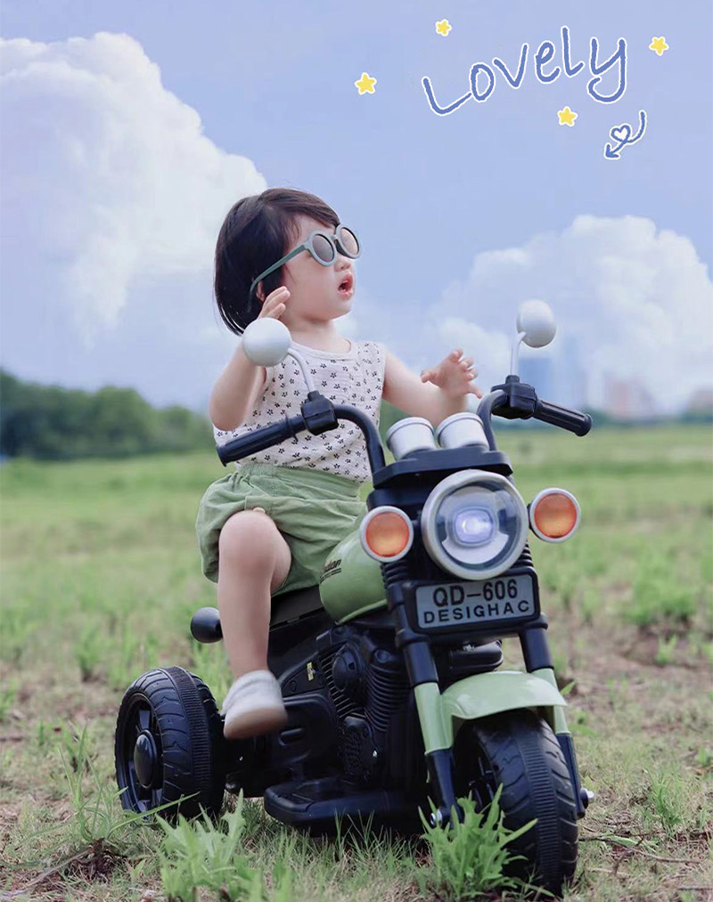 AIJYU TOYS электрический игрушка-"самокат" электрический пассажирский мотоцикл электрический 3 колесо мотоцикл игрушка-"самокат" ребенок можно ехать игрушка день рождения подарок мужчина девочка [QD606]