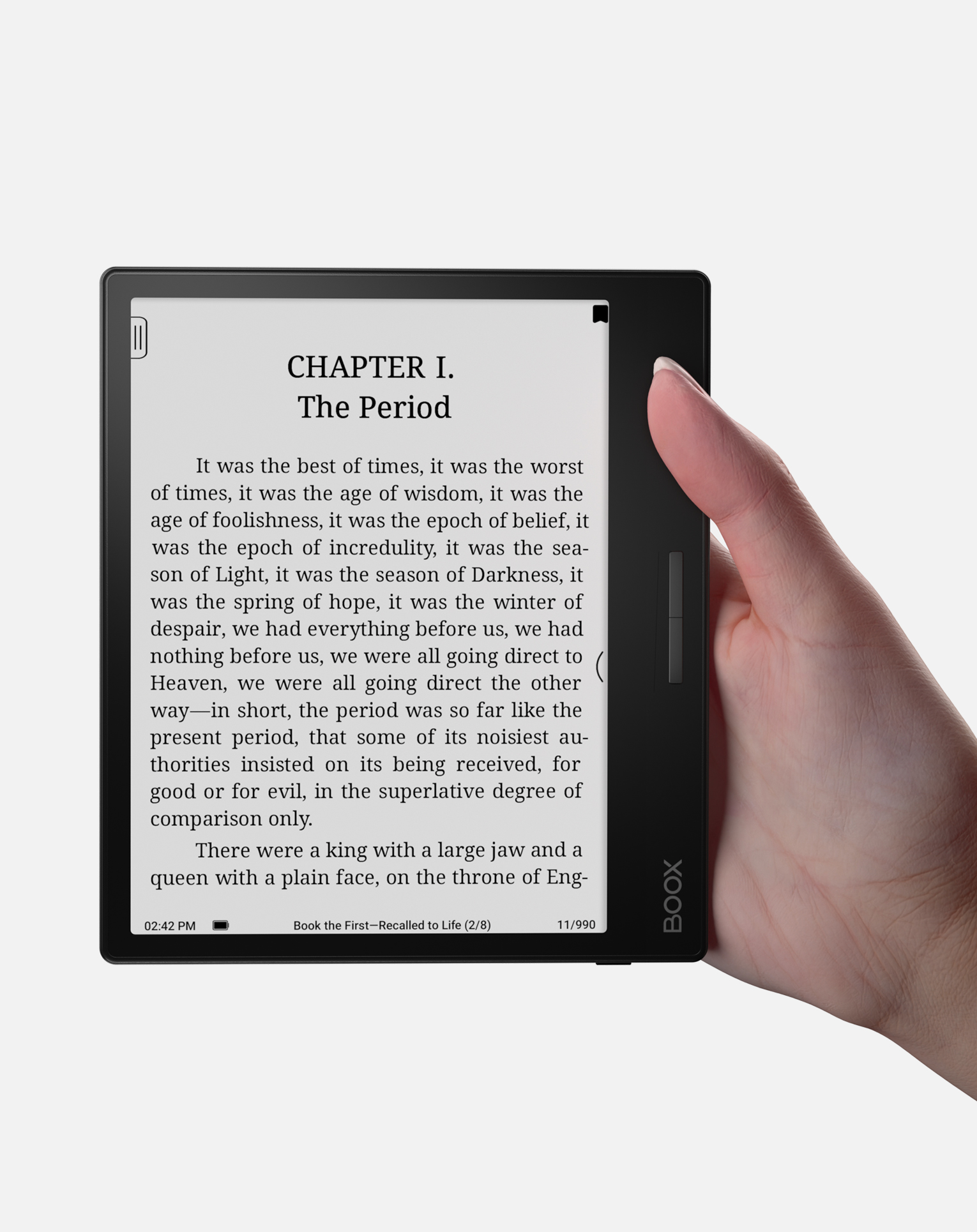 BOOX Page 7 дюймовый электронная книга электронный бумага планшет e чернила eink Android GooglePlay легкий b-ks физика кнопка 