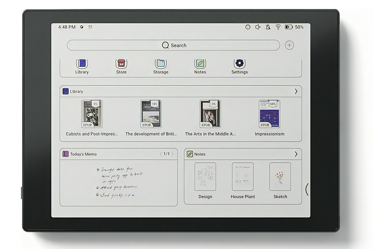 BOOX Tab Mini C 7.8 дюймовый цвет электронная книга Eink GooglePlay глаз . добрый 
