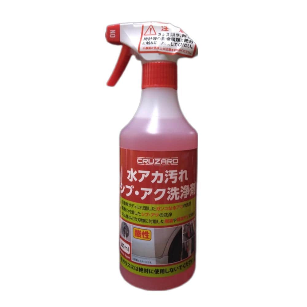コメリ CRUZARD クルザード 水アカ汚れ ピッチ・タール 洗浄剤 500ml