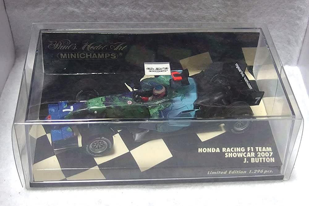 ミニチャンプス ホンダレーシング F1チーム J.バトン 2007 ショーカー （1/43スケール MINICHAMPS 400070077） おもちゃのミニカーの商品画像