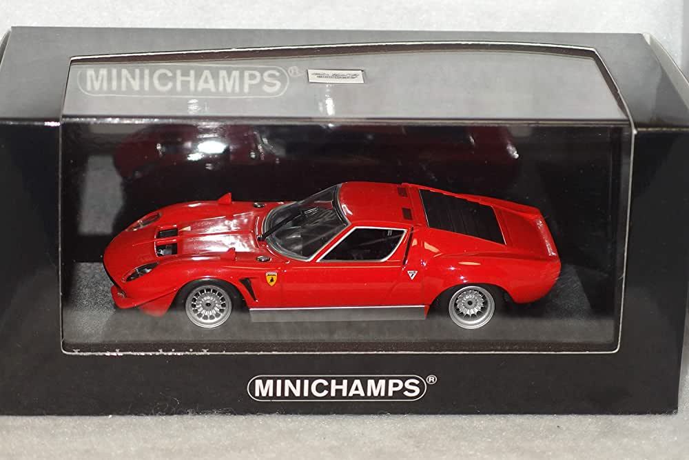 ランボルギーニ イオタ 1970 レッド （1/43スケール MAXICHAMPS 400103680）