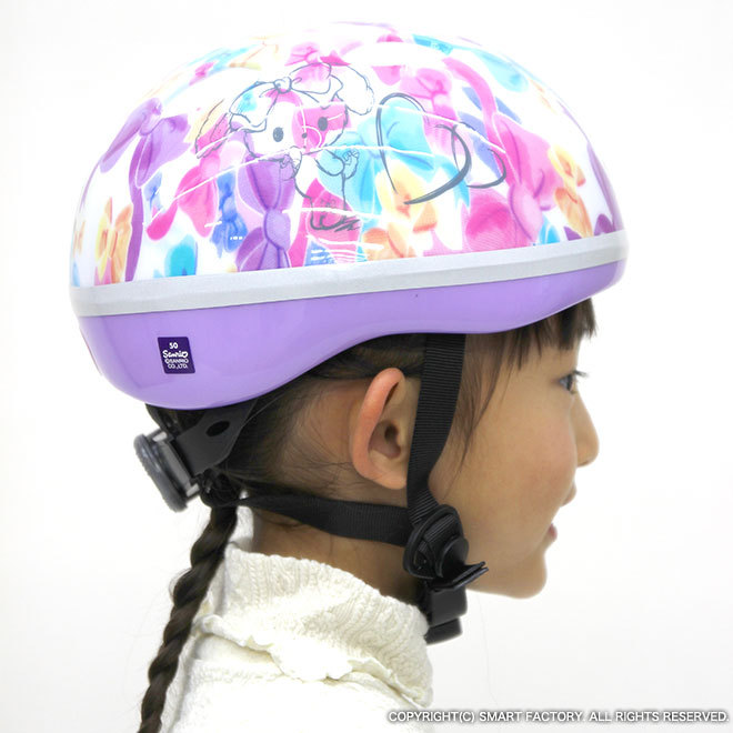  all member present attaching helmet all commodity P3 times for children bicycle 2 -years old ~ for infant SG standard helmet .... Ribon character Kids helmet 