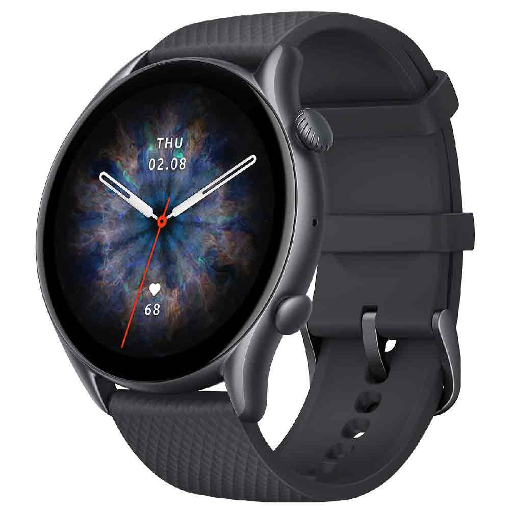 Amazfit Amazfit GTR 3 Pro ブラウンレザー スマートウォッチ本体 - 最