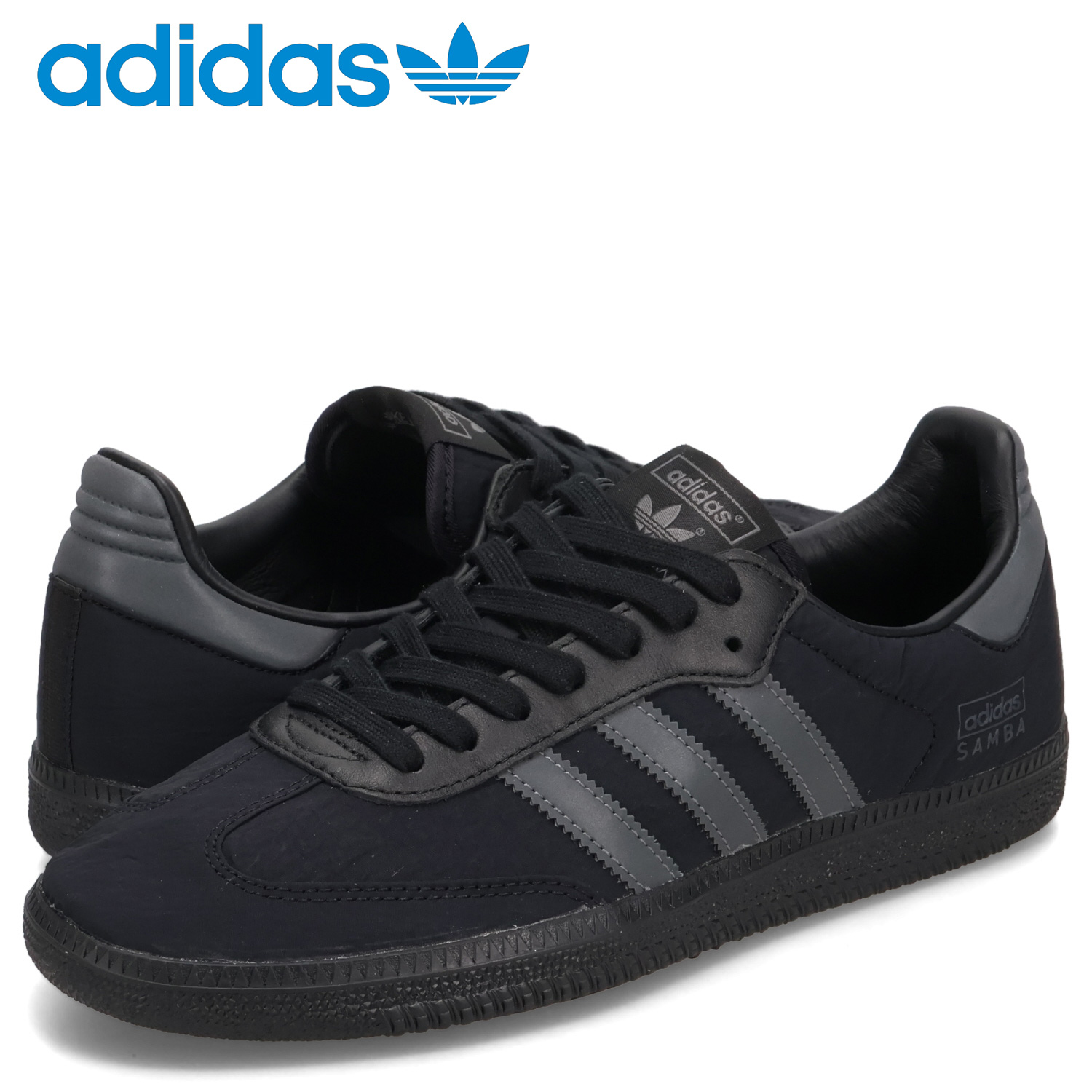 adidas SAMBA OG "CORE BLACK GREY FIVE" IE9133 （コアブラック/グレーファイブ/コアブラック ...
