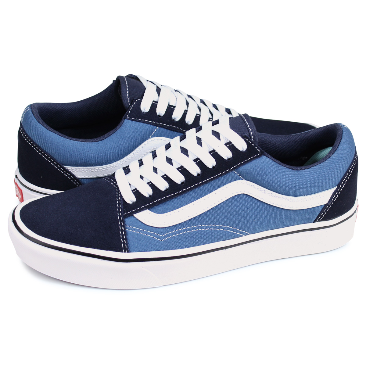 VANS コンフィクッシュ オールドスクール VN0A3WMAVNT（ネイビー/STV ネイビー） OLD SKOOL メンズスニーカーの商品画像