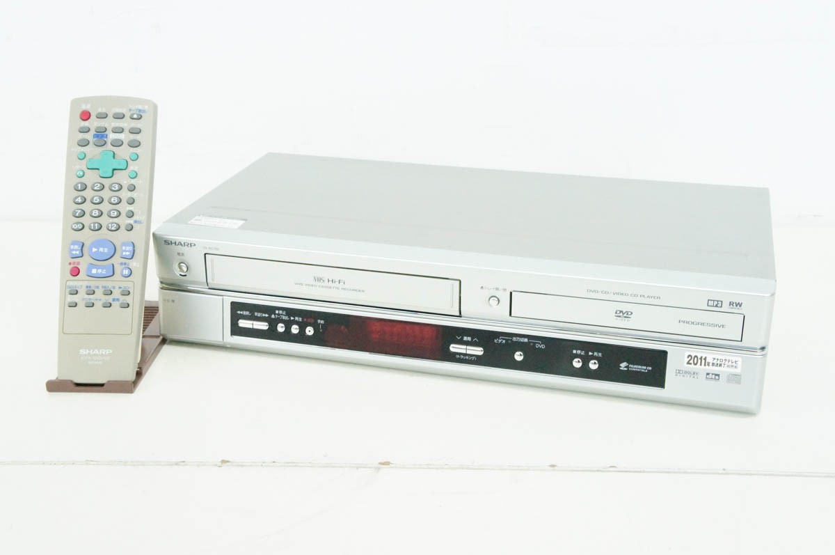 SHARP D-combo DV-NC750 DVDレコーダー Amazon | シャープ D・combo ビデオ一体型DVDプレーヤー DV