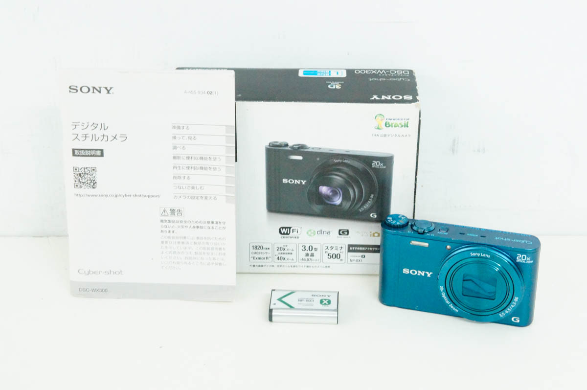 サイバーショット DSC-WX300/L （ブルー）